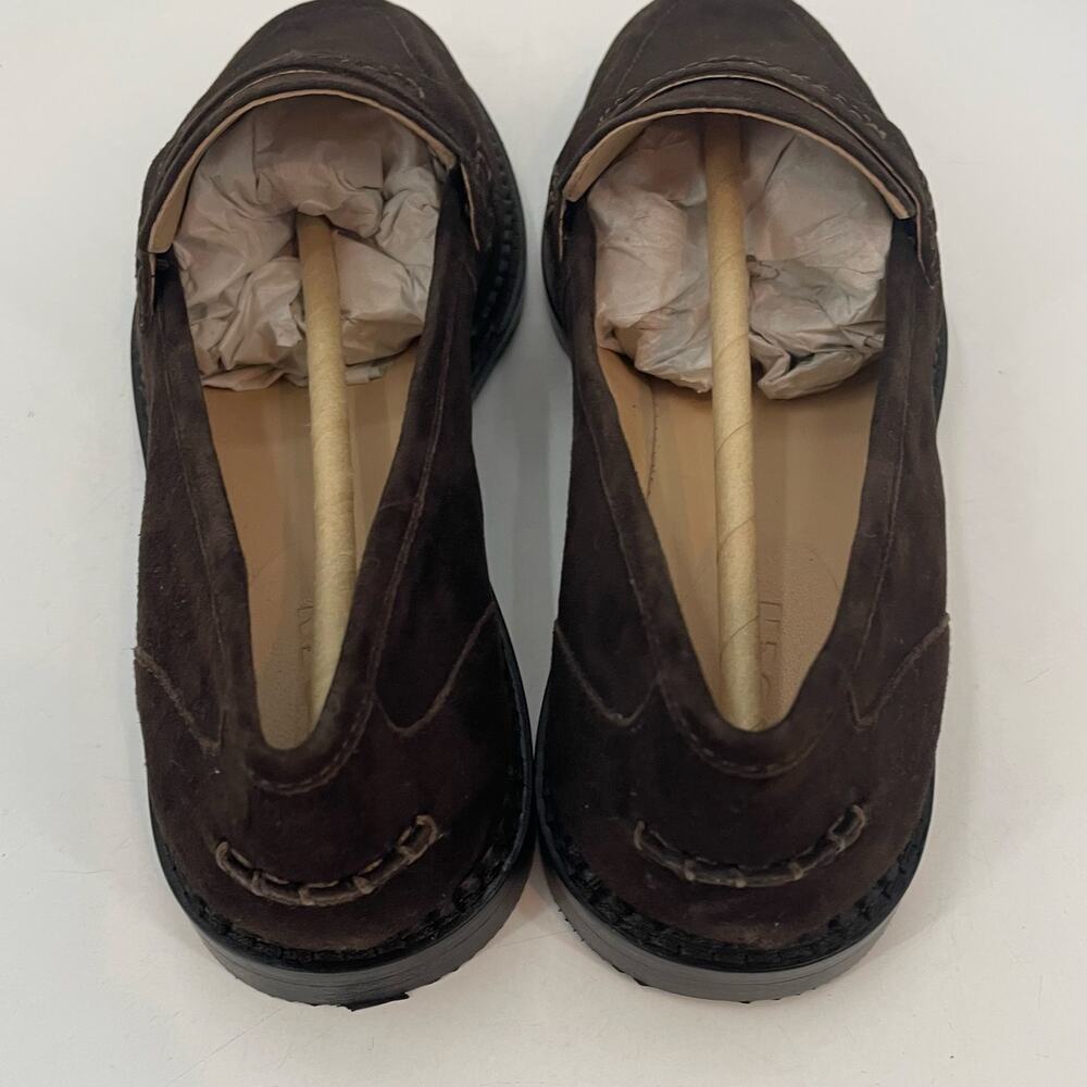 NWOB Boden Nya Penny Loafers Bitter Chocolate Suede 39 / 8 - Picture 9 of 12